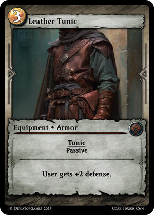 Leather Tunic (x1)